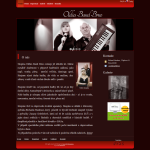 Příklad webové stránky pro hudební skupinu - Oldies Band Brno